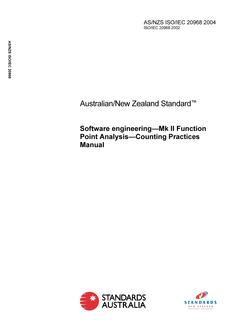 AS/NZS ISO/IEC 20968 PDF