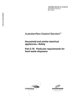 AS/NZS 60335.2.16 PDF