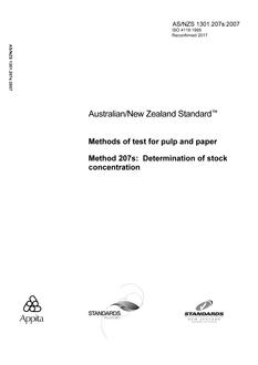 AS/NZS 1301.207S PDF