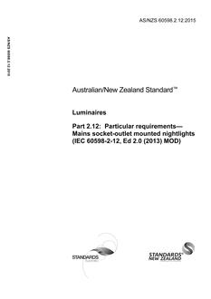 AS/NZS 60598.2.12 PDF