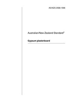 AS/NZS 2588:1998 PDF