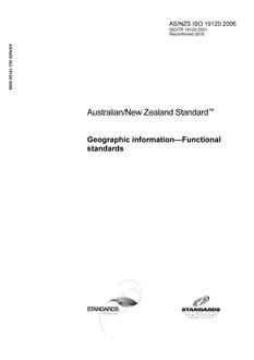 AS/NZS ISO 19120 PDF