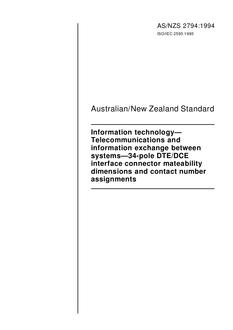 AS/NZS 2794 PDF