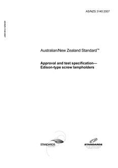 AS/NZS 3140:2007 PDF