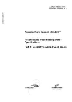 AS/NZS 1859.3:2005 PDF