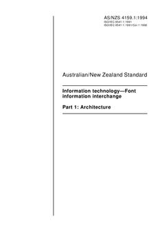 AS/NZS 4159.1 PDF