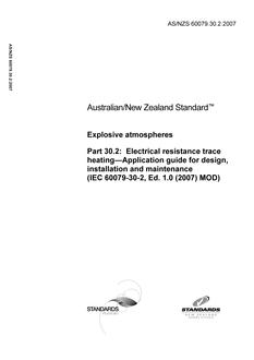 AS/NZS 60079.30.2:2007 PDF