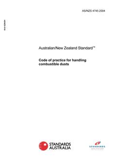 AS/NZS 4745:2004 PDF