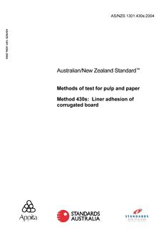 AS/NZS 1301.430S:2004 PDF