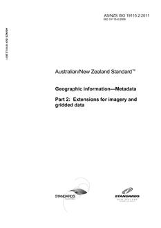 AS/NZS ISO 19115.2:2011 PDF