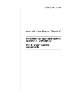 AS/NZS 2007.2:1998 PDF