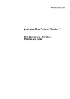 AS/NZS 2906:1999 PDF