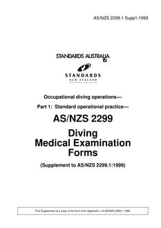 AS/NZS 2299.1 SUPP 1:1999 PDF