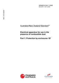 AS/NZS 61241.1 PDF