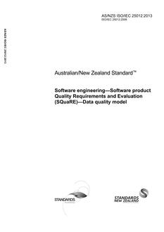 AS/NZS ISO/IEC 25012 PDF