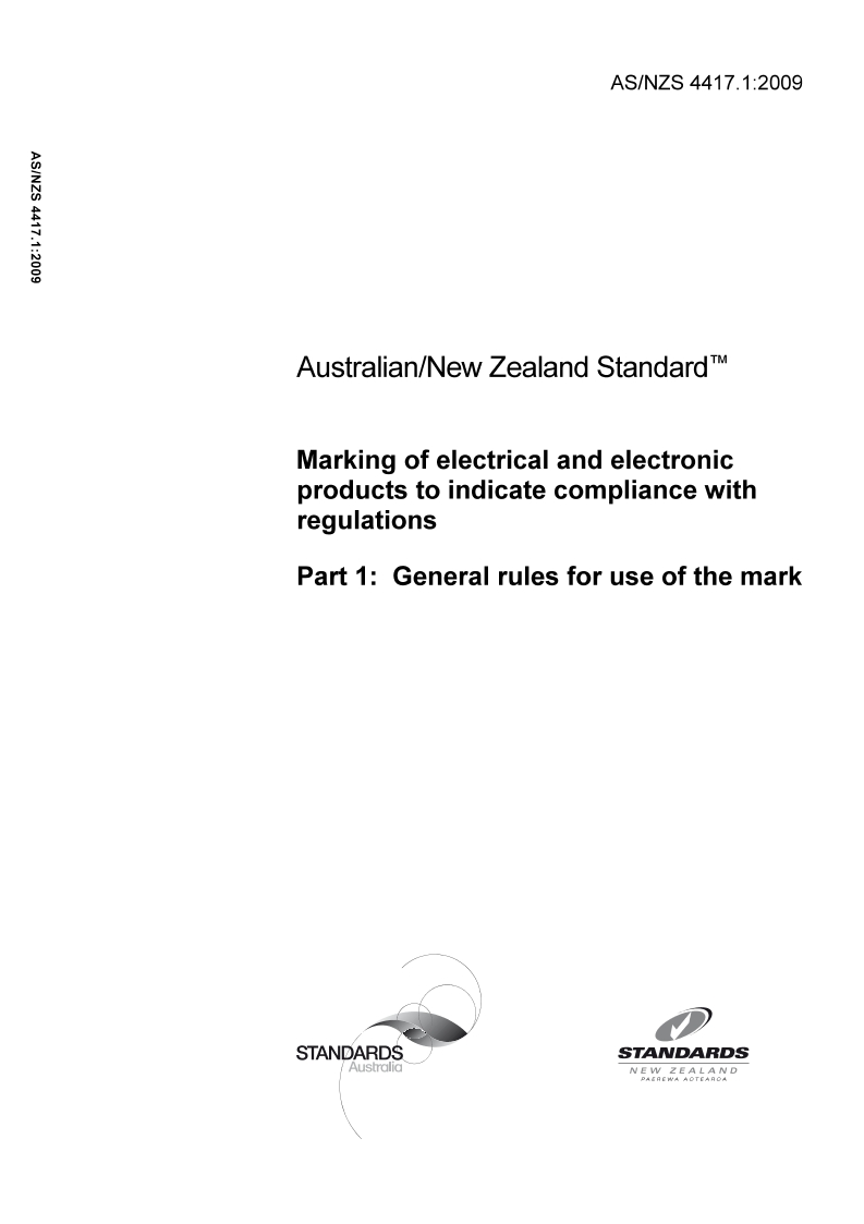 AS/NZS 4417.1:2009 PDF