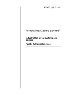 AS/NZS 1891.3:1997 PDF