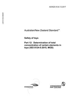 AS/NZS 8124.12 PDF