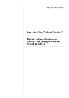 AS/NZS 1802:1995 PDF