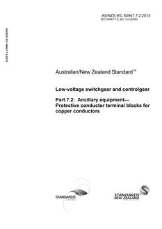 AS/NZS IEC 60947.7.2 PDF