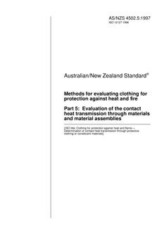 AS/NZS 4502.5 PDF