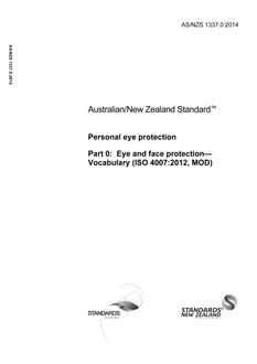 AS/NZS 1337.0:2014 PDF