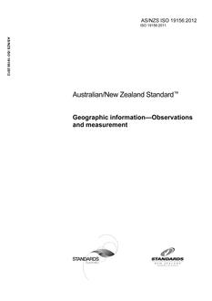 AS/NZS ISO 19156 PDF