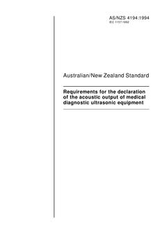 AS/NZS 4194 PDF