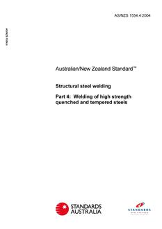 AS/NZS 1554.4:2004 PDF