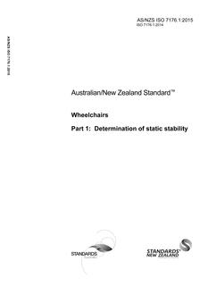 AS/NZS ISO 7176.1 PDF