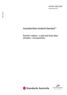 AS/NZS 2893 PDF