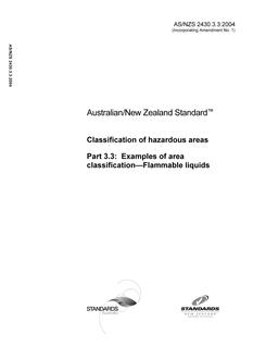 AS/NZS 2430.3.3:2004 PDF