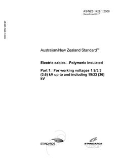 AS/NZS 1429.1 PDF