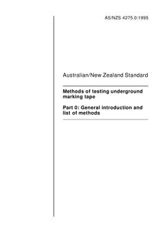 AS/NZS 4275.0 PDF