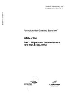 AS/NZS ISO 8124.3:2003 PDF