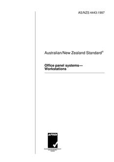 AS/NZS 4443:1997 PDF