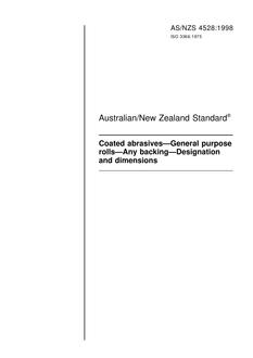 AS/NZS 4528:1998 PDF