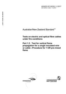 AS/NZS IEC 60332.1.2 PDF