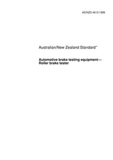 AS/NZS 4613:1999 PDF