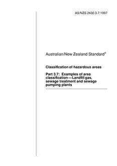 AS/NZS 2430.3.7:1997 PDF