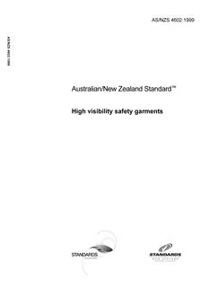 AS/NZS 4602:1999 PDF