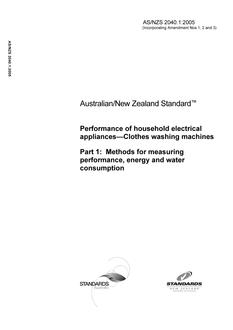 AS/NZS 2040.1:2005 PDF