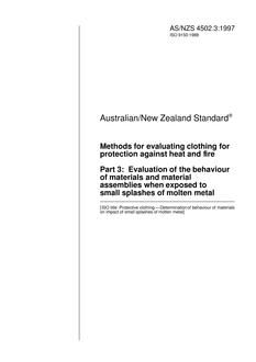 AS/NZS 4502.3 PDF