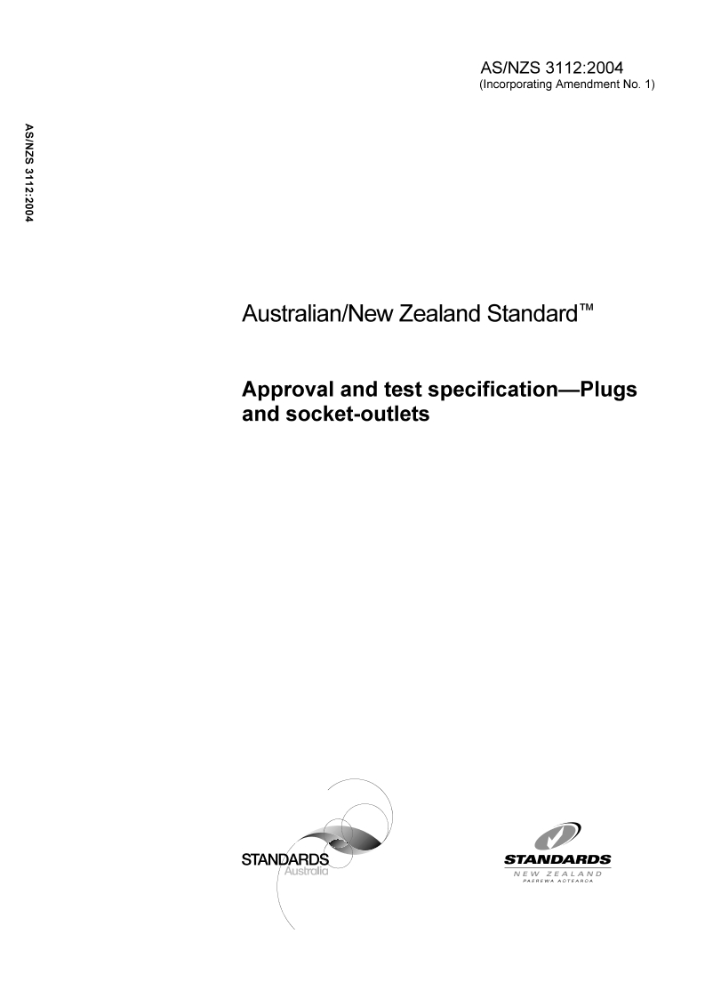 AS/NZS 3112:2004 PDF