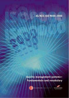 AS/NZS ISO 9000:2000 PDF