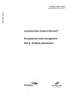 AS/NZS 1269.4:2005 PDF