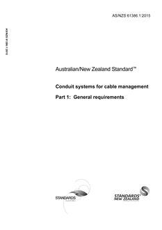 AS/NZS 61386.1 PDF