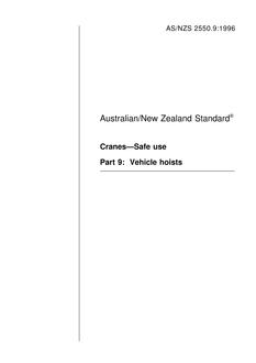 AS/NZS 2550.9 PDF