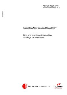 AS/NZS 4534:1998 PDF