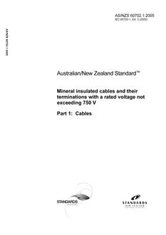 AS/NZS 60702.1 PDF